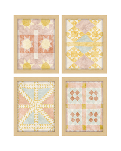 Cottage Quilt S/4