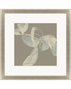 White Ribbon On Beige I